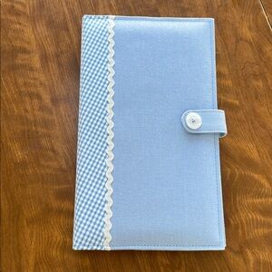 Pottery Barn Kids Blue Gingham Photo Album